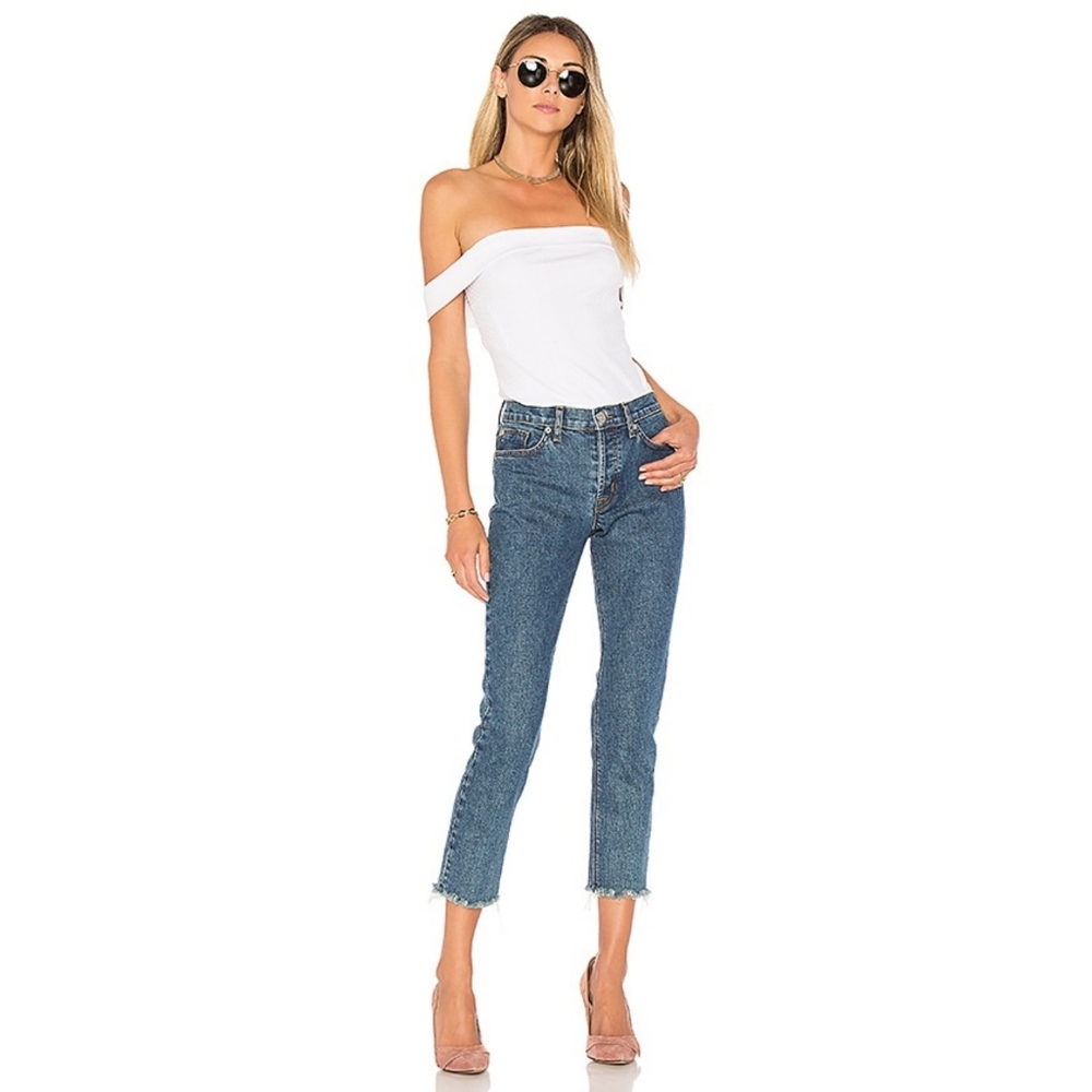 Hudson Jeans Relaxed Straight Riley Luxe Cropped